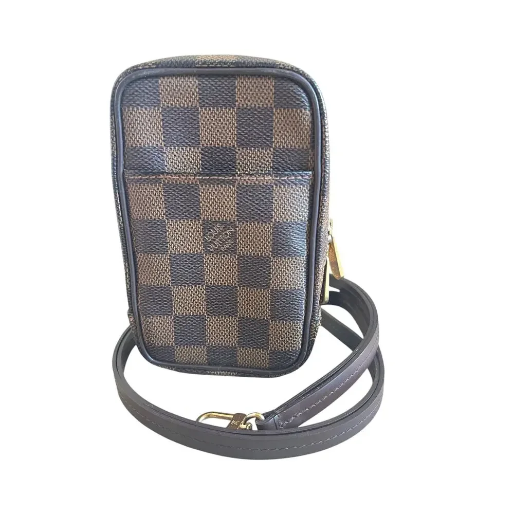Louis Vuitton Damier Ebene Etui Okapi PM Crossbody Bag Pouch